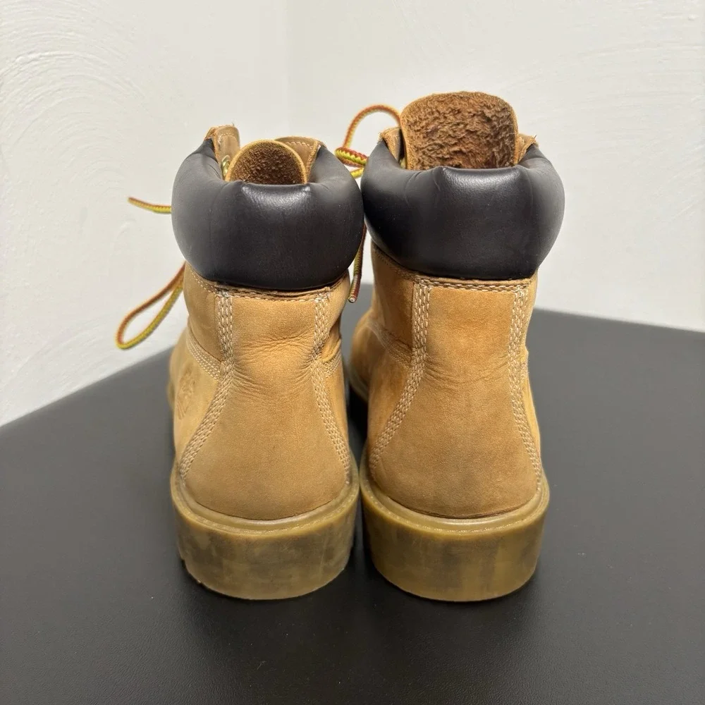 TIMBERLAND KIDS CLASSIC‎ BOOTS WHEAT Nubuck 10760 Sz 3 Youth 6